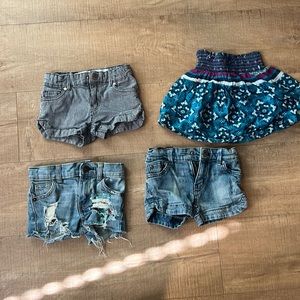 Girls 2T-3T shorts